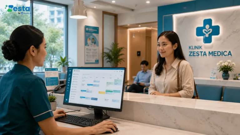 Sistem booking pasien via WhatsApp di klinik dengan konfirmasi otomatis dan reminder jadwal