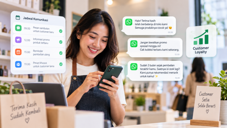cara meningkatkan customer retention dengan komunikasi terjadwal