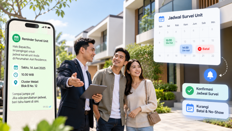 jadwal survei unit properti untuk calon pembeli